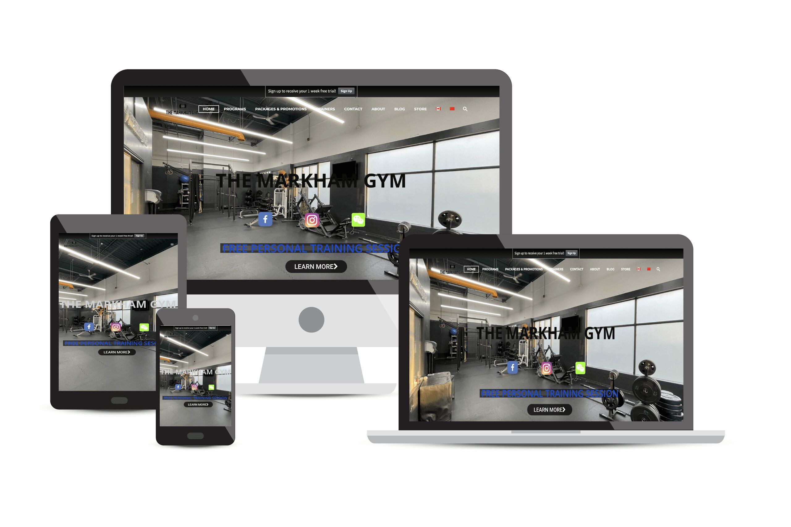 The-Markham-Gym-OC-Consulting-Group-Website-Portfolio